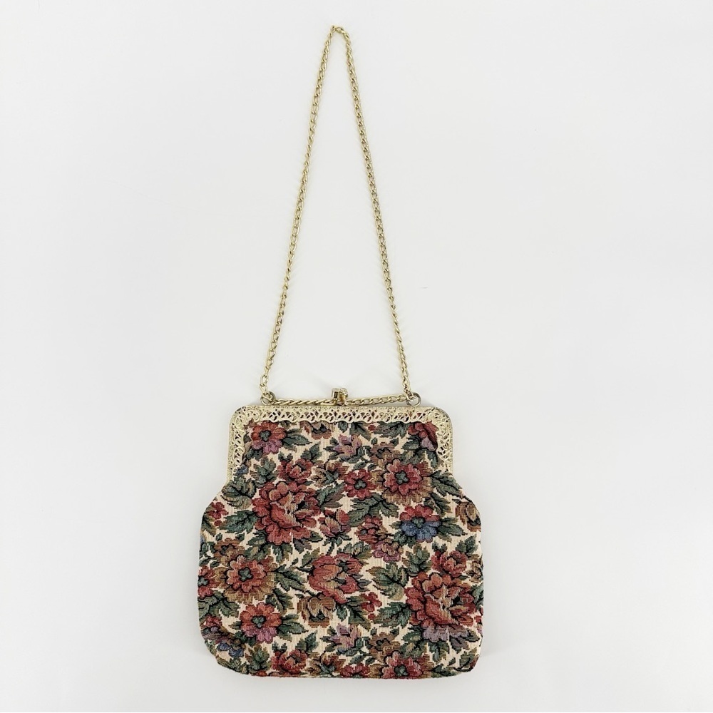 Vintage Tapestry Metallic La Regale Bag - Picture 2 of 9